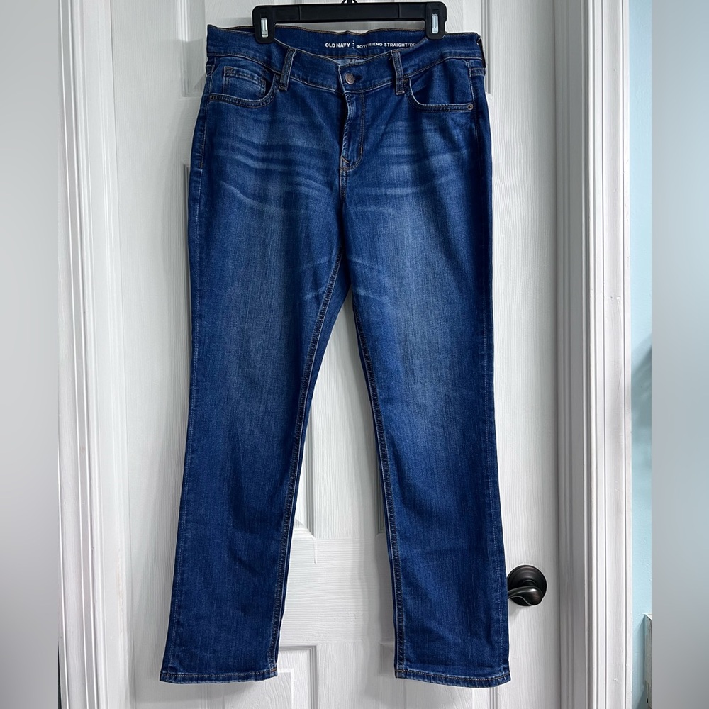 Old Navy Indigo Straight Leg Jeans